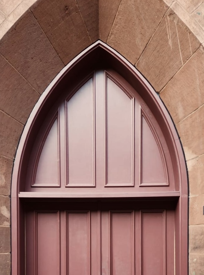 Custom Arched Front Door