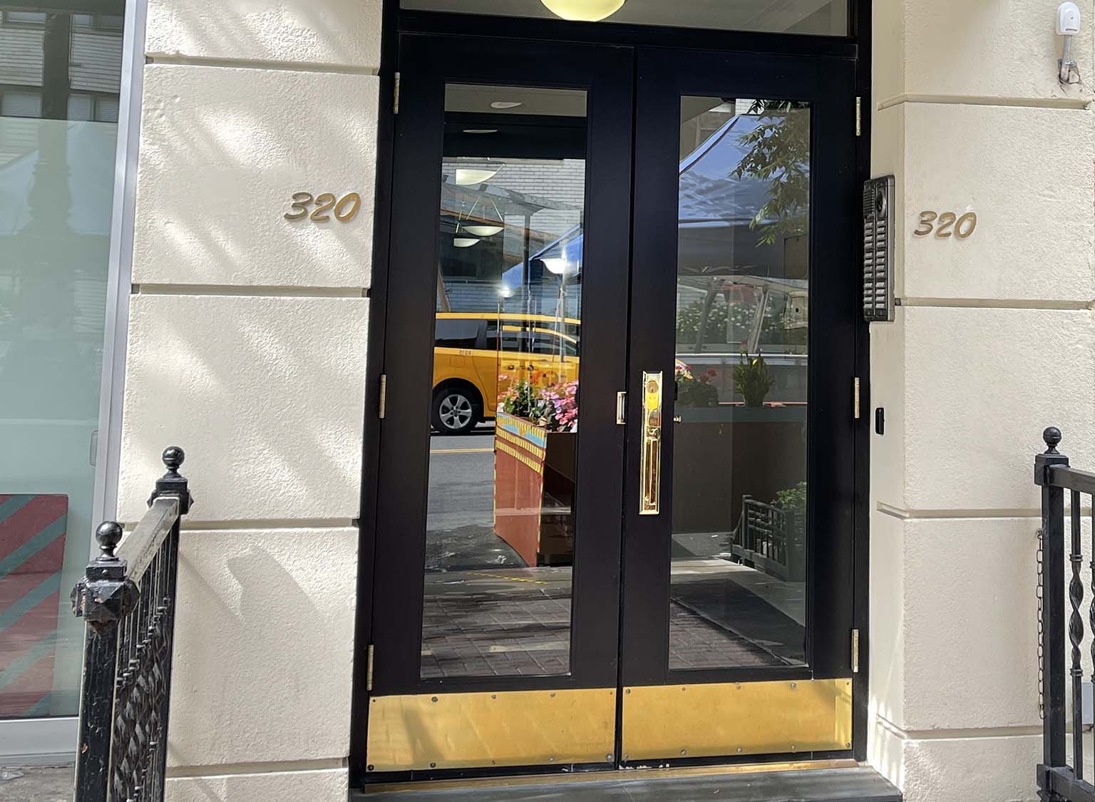Custom Door for residential building in NY