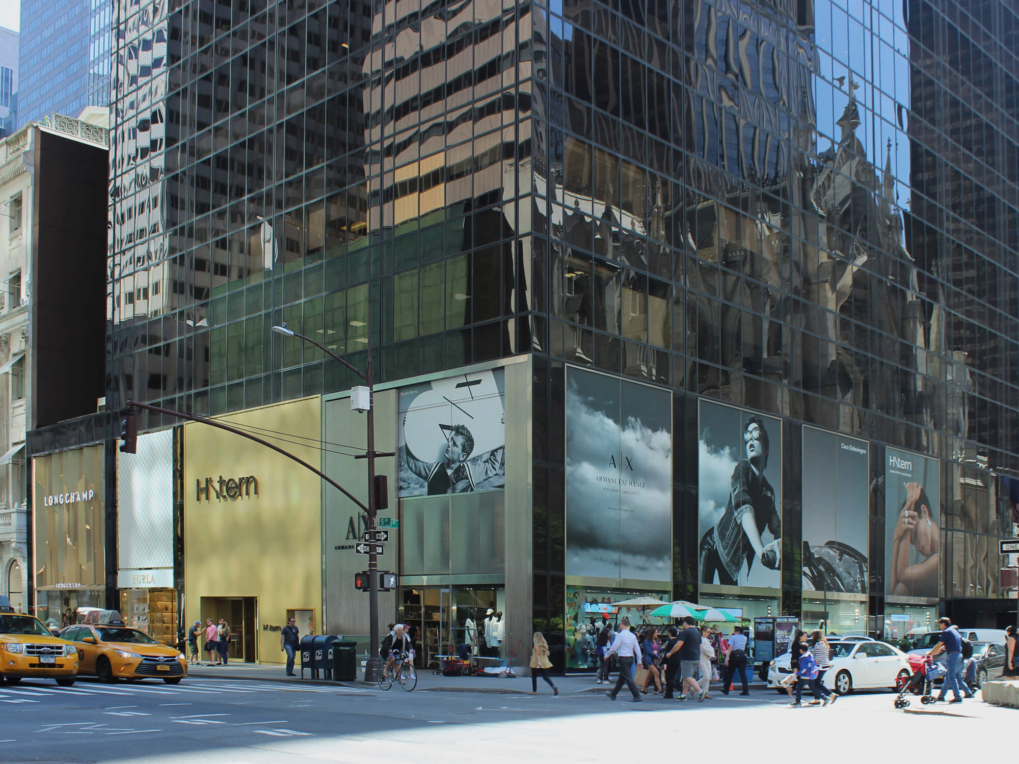 New York Storefront Door In Manhattan 